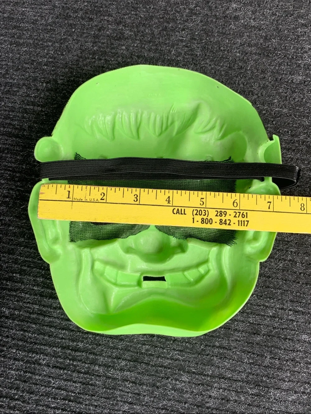 Kids Halloween Mask Trio - White Skull, Red Devil & Green Frankenstein